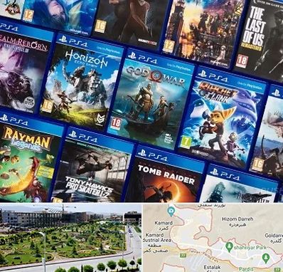 نصب بازی پلی استیشن PS4 در پردیس