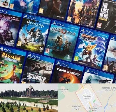 نصب بازی پلی استیشن PS4 در قرچک