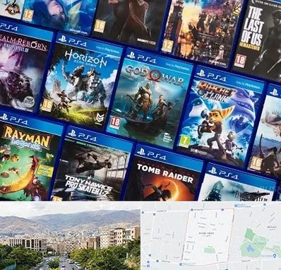 نصب بازی پلی استیشن PS4 در خانی آباد