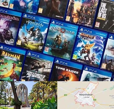 نصب بازی پلی استیشن PS4 در نیشابور