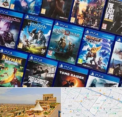 نصب بازی پلی استیشن PS4 در هاشمیه مشهد