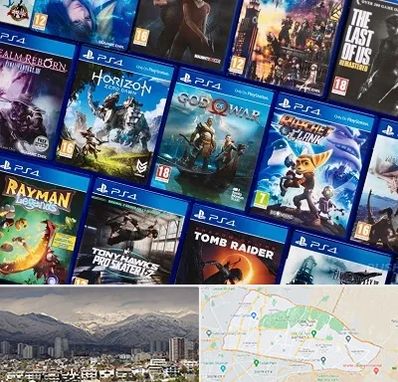 نصب بازی پلی استیشن PS4 در منطقه 4 تهران 