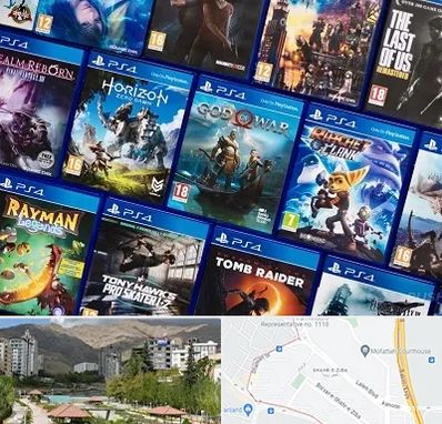 نصب بازی پلی استیشن PS4 در شهر زیبا 