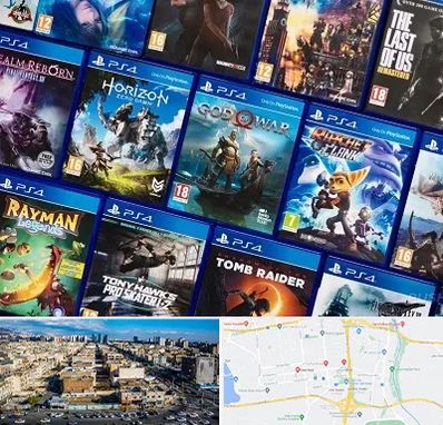 نصب بازی پلی استیشن PS4 در شهرک راه آهن