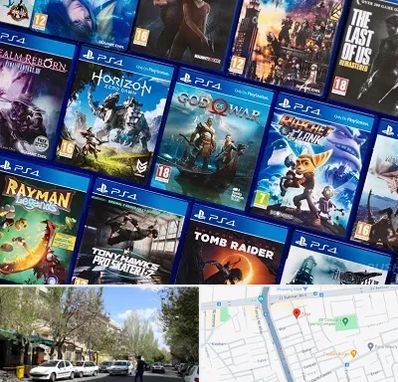 نصب بازی پلی استیشن PS4 در کوی فیروز تبریز