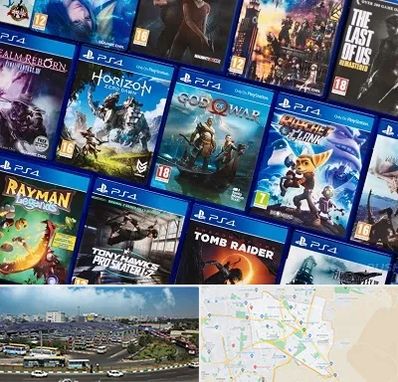 نصب بازی پلی استیشن PS4 در منطقه 15 تهران 