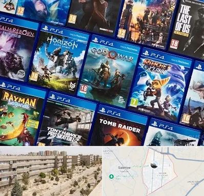 نصب بازی پلی استیشن PS4 در واوان اسلامشهر