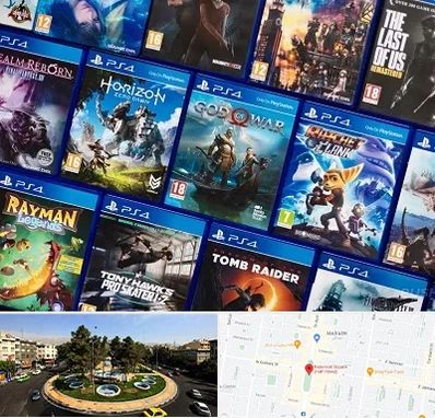 نصب بازی پلی استیشن PS4 در هفت حوض 