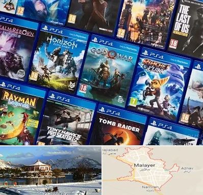 نصب بازی پلی استیشن PS4 در ملایر