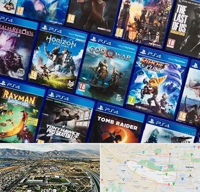 نصب بازی پلی استیشن PS4 در منطقه 21 تهران 