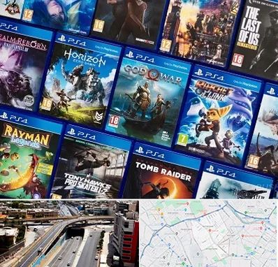 نصب بازی پلی استیشن PS4 در ستارخان شیراز