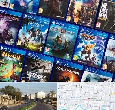 نصب بازی پلی استیشن PS4 در ضیابری رشت