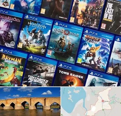 نصب بازی پلی استیشن PS4 در بناب