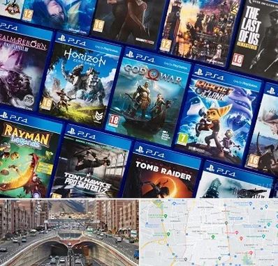 نصب بازی پلی استیشن PS4 در منطقه 10 تهران 