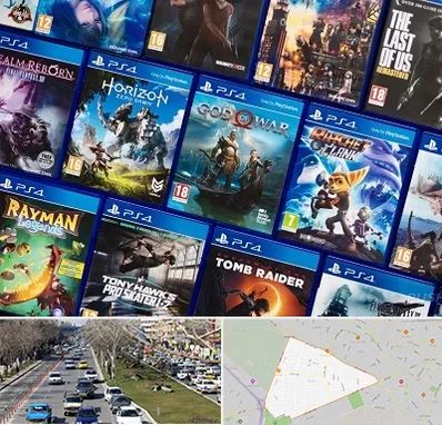 نصب بازی پلی استیشن PS4 در احمدآباد مشهد 