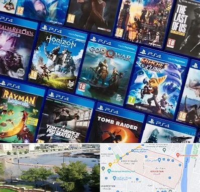 نصب بازی پلی استیشن PS4 در گلستان اهواز