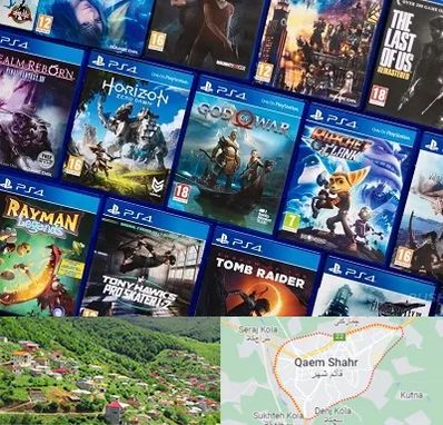 نصب بازی پلی استیشن PS4 در قائم شهر