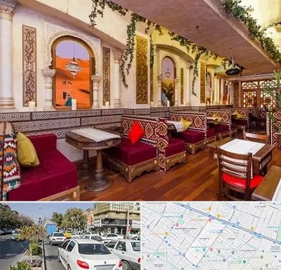 کافه عربی در مفتح مشهد