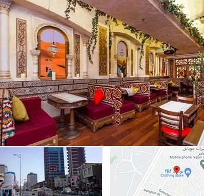 کافه عربی در چهارراه طالقانی کرج