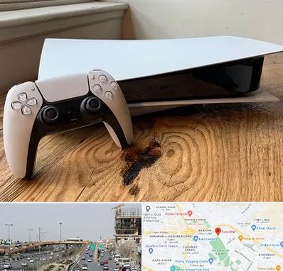 نصب بازی پلی استیشن PS5 در بلوار توس مشهد 