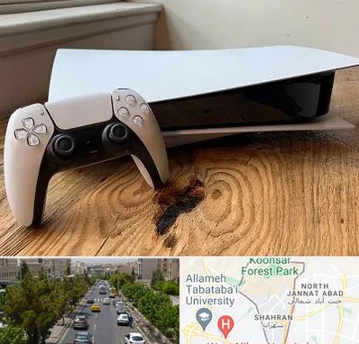 نصب بازی پلی استیشن PS5 در شهران 