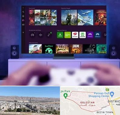 نصب بازی ایکس باکس Xbox در شهرک گلستان شیراز