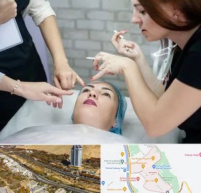 آموزشگاه آرایشگری در خیابان نیایش شیراز