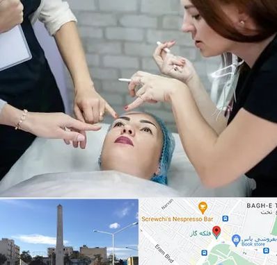 آموزشگاه آرایشگری در فلکه گاز شیراز