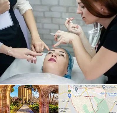 آموزشگاه آرایشگری در شهر ری