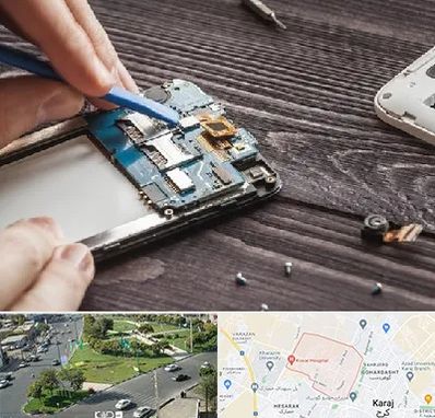 تعمیر موبایل در شاهین ویلا کرج