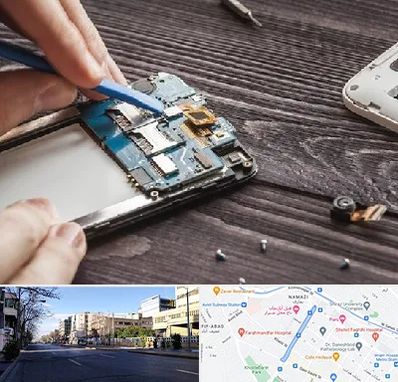 تعمیر موبایل در خیابان ملاصدرا شیراز