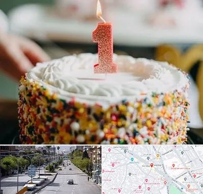 قنادی کیک تولد در خیابان زند شیراز