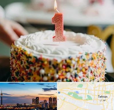قنادی کیک تولد در غرب تهران