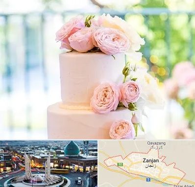 قنادی کیک عروسی در زنجان