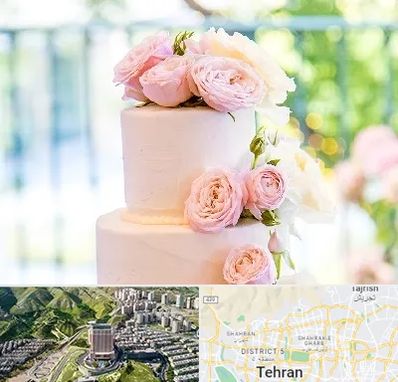 قنادی کیک عروسی در شمال تهران