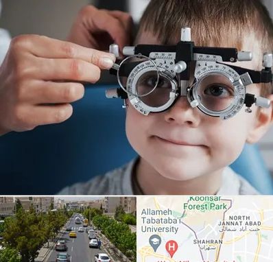 چشم پزشک اطفال در شهران 