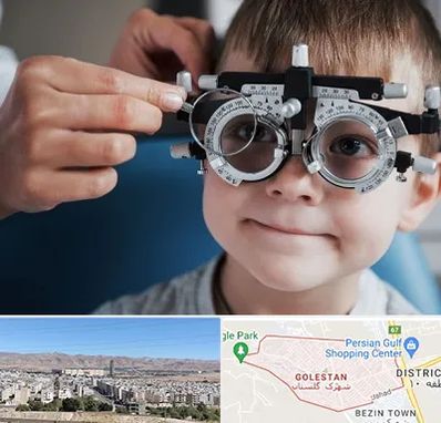 چشم پزشک اطفال در شهرک گلستان شیراز