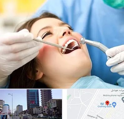 کلینیک دندانپزشکی در چهارراه طالقانی کرج