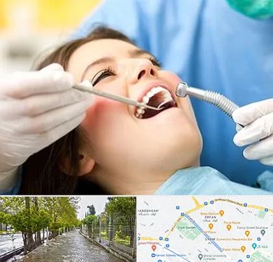 کلینیک دندانپزشکی در خیابان ارم شیراز
