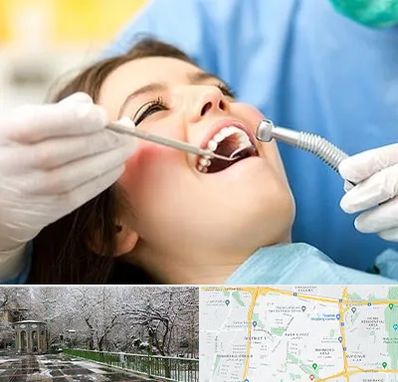کلینیک دندانپزشکی در باغ فیض