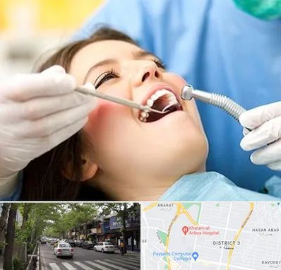 کلینیک دندانپزشکی در ظفر