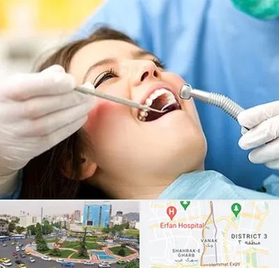 کلینیک دندانپزشکی در ونک تهران