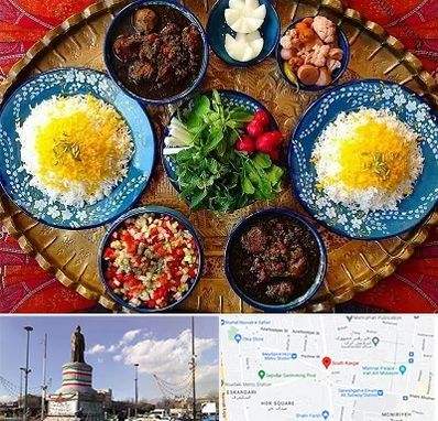 غذای ایرانی در کارگر جنوبی 