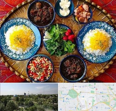 غذای ایرانی در منطقه 16 تهران 