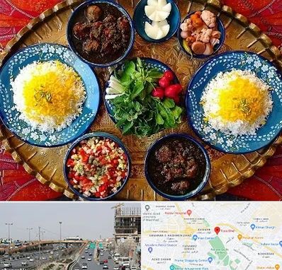 غذای ایرانی در بلوار توس مشهد 