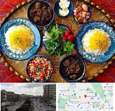 غذای ایرانی در بلوار فردوسی مشهد 