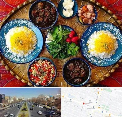 غذای ایرانی در بلوار معلم مشهد 