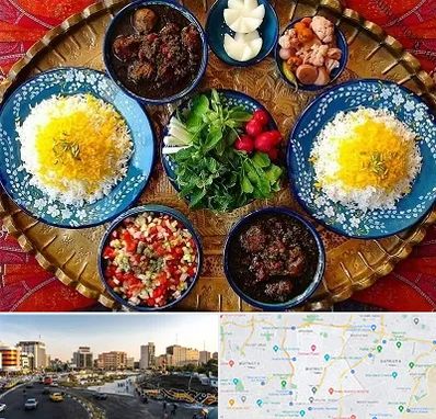 غذای ایرانی در منطقه 7 تهران 