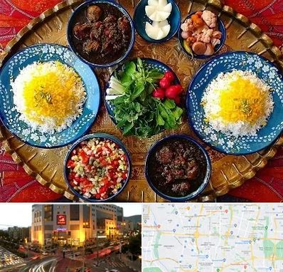 غذای ایرانی در جنت آباد تهران 