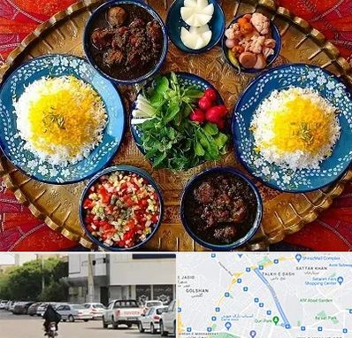 غذای ایرانی در قدوسی شرقی شیراز
